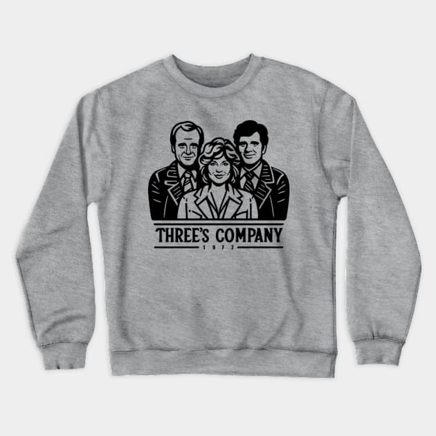 Three's Company Character Crewneck Sweatshirt by elegantelite